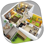 3D Home Design ícone