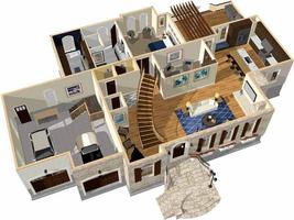 3D Home Design imagem de tela 3