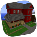Nowoczesny dom dla Minecrafta aplikacja