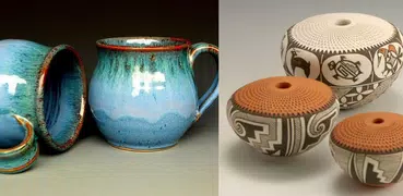 Pottery Design With Color