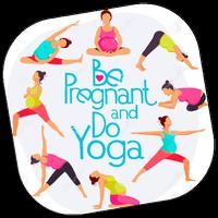 Poster Esercizi di yoga in gravidanza