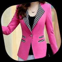 Women Blazer Design पोस्टर