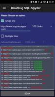 برنامه‌نما Droidbug SQLi Spyder FREE عکس از صفحه