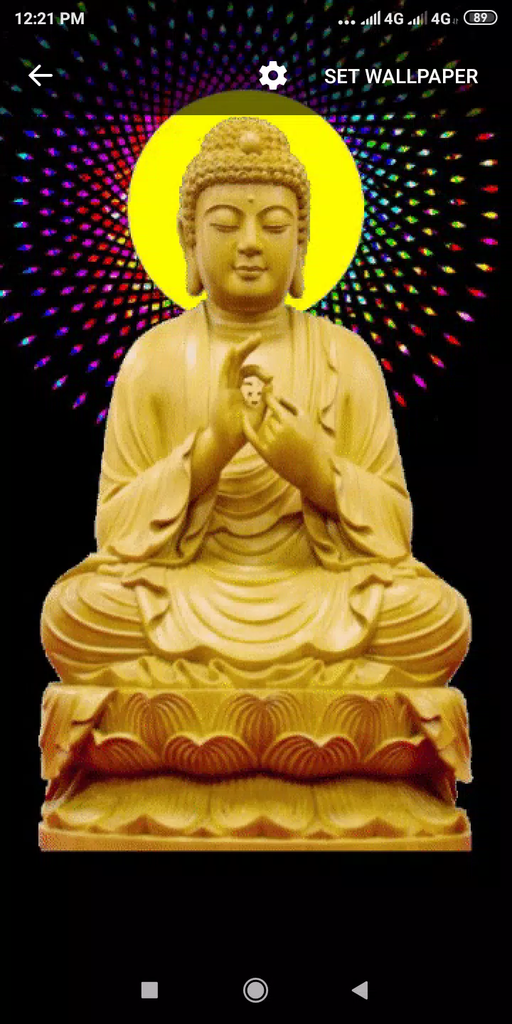 Buddha Live Wallpaper sẽ mang đến cho bạn cảm giác như đang ngồi dưới cây bồ đề yên bình, giúp bạn tạo ra một không gian yên tĩnh trong tâm trí. Cảm nhận sự tĩnh lặng của thiền định và cảm nhận tinh thần của đức Phật. Hãy tải về và trải nghiệm ngay bây giờ!