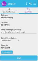 Beep Me! - A location reminder capture d'écran 2