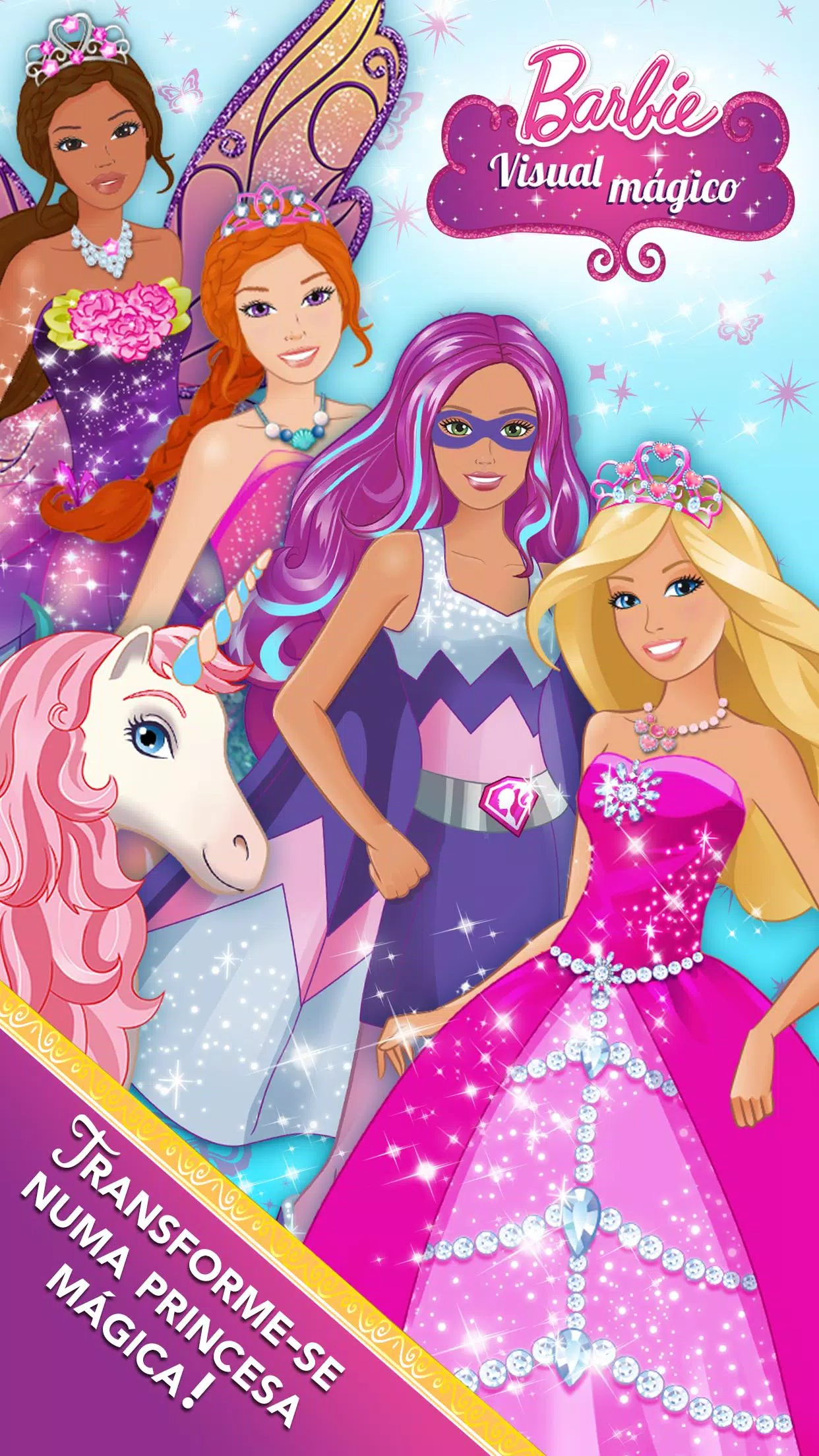 Download do APK de Visual Mágico da Barbie - Moda para Android