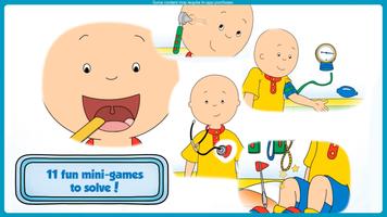 Caillou เช็คอัพ – เกมหมอ ภาพหน้าจอ 1