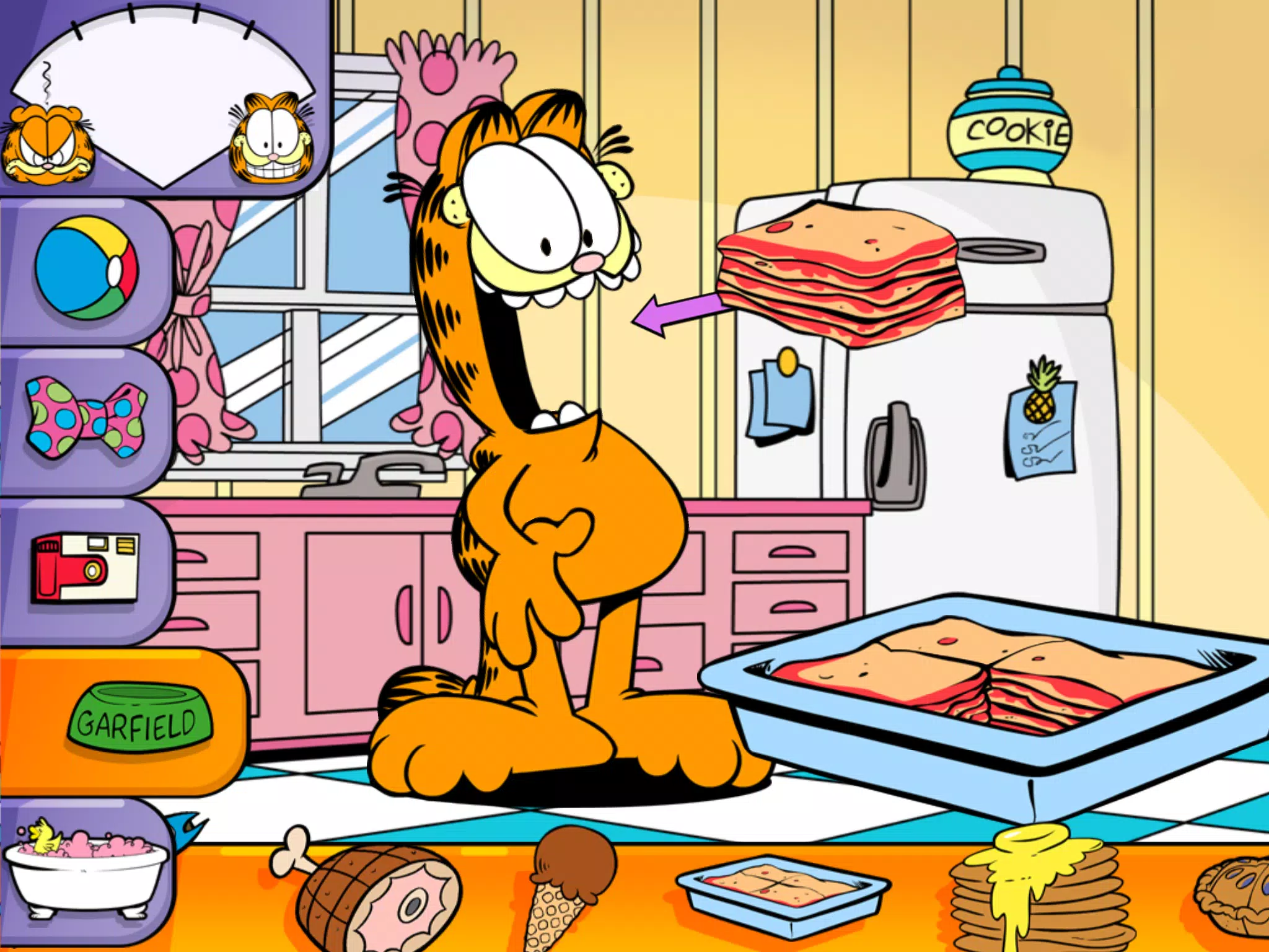 JOGO DO GARFIELD 1 - FRIV 