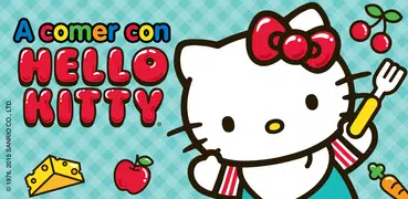 A almorzar con Hello Kitty