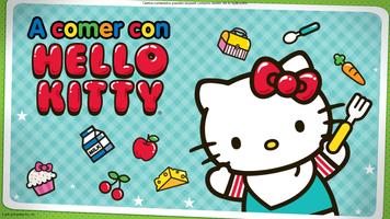 A almorzar con Hello Kitty Poster