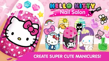 Маникюрный салон Hello Kitty постер