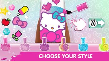1 Schermata Hello Kitty salone per unghie