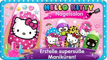Hello Kitty Nagelsalon Plakat