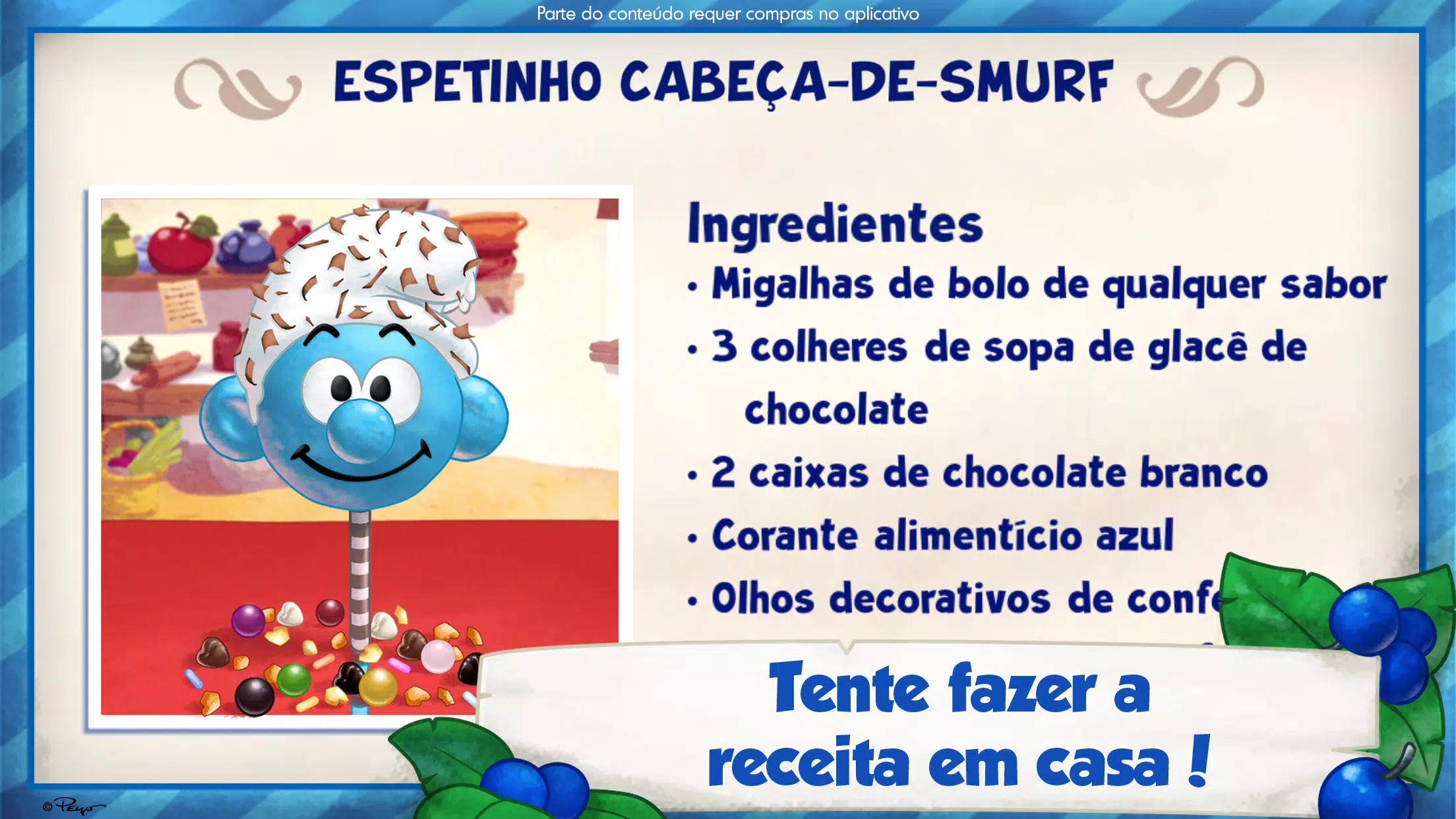 Download do APK de A Confeitaria Smurf Sobremesas para Android