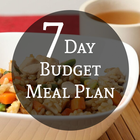 7 Day Budget Meal Plan icon