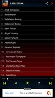 Lagu Dayak اسکرین شاٹ 1
