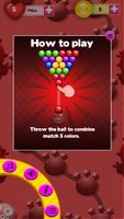 Sweet Bubble shooter Halloween capture d'écran 1