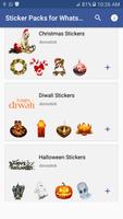 Holiday Stickers for WhatsApp poster