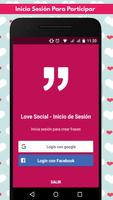 Frases de Amor en Redes Sociales ảnh chụp màn hình 3