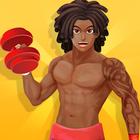 Idle Workout Fitness أيقونة