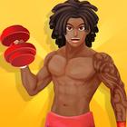 Idle Workout Fitness Zeichen