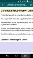 Cara Buka Rekening BNI Online capture d'écran 2