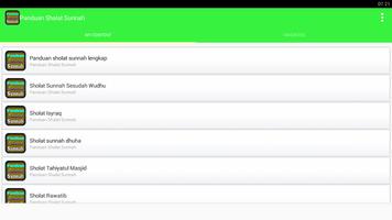 Panduan Sholat Sunnah Terlengkap الملصق