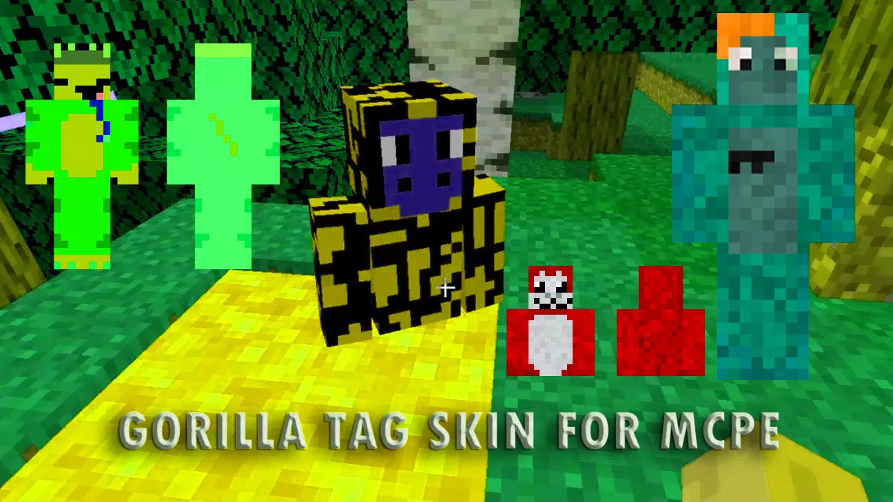 Gorilla Tag In Minecraft Minecraft Mod