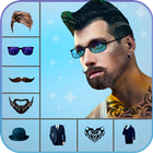 Photo Editor Suit – Hair style, Beard,Tattoos أيقونة