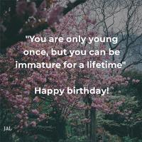 Birthday Wishes: Cute & Funny Quotes capture d'écran 3