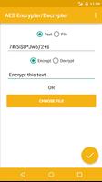 AES Encrypter/Decrypter screenshot 1