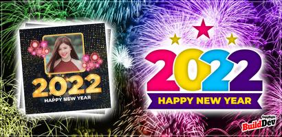 Happy New Year 2022 Photo Frames Cartaz