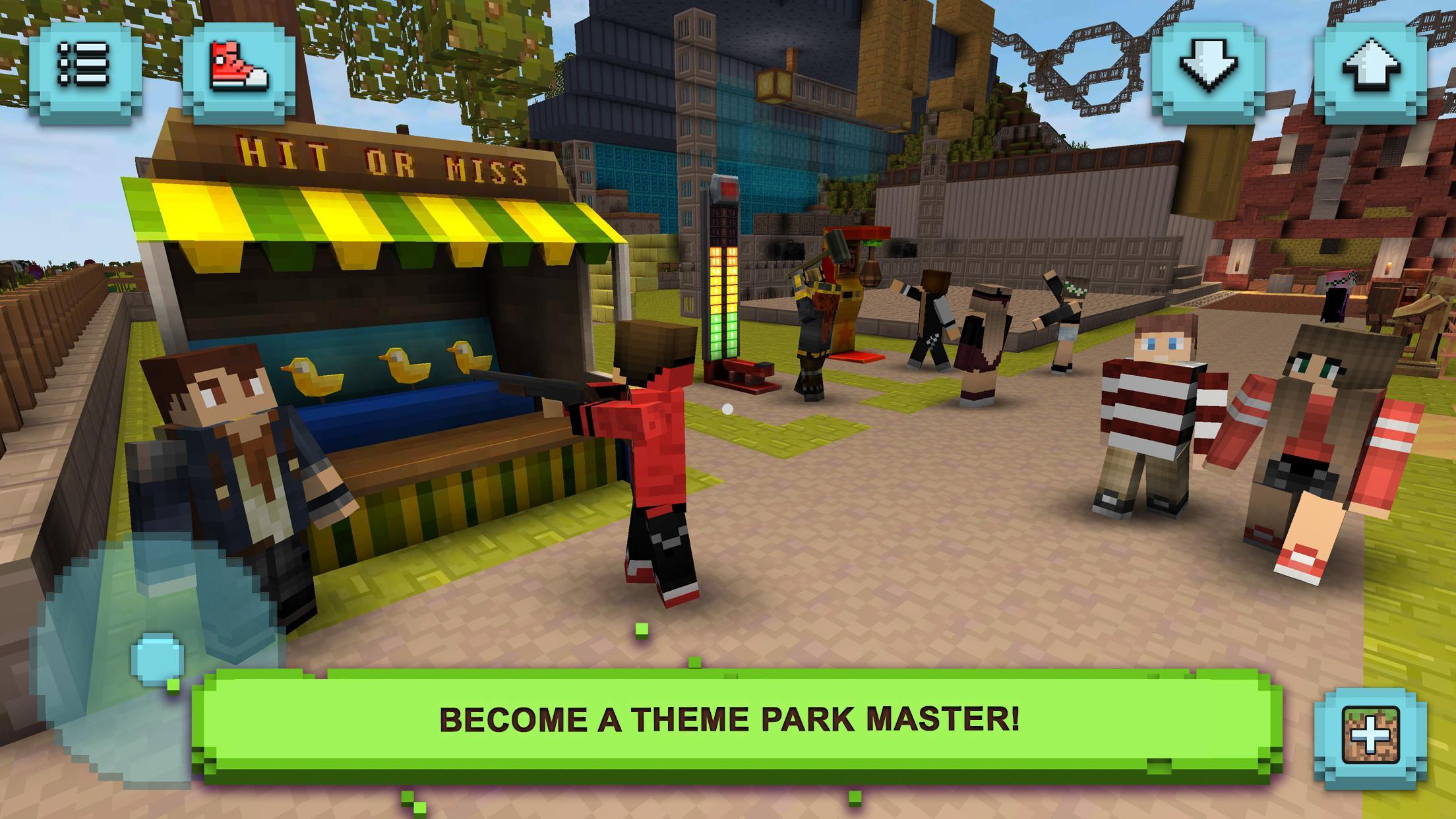 Theme Park Craft For Android Apk Download - gamer girl roblox amusement park