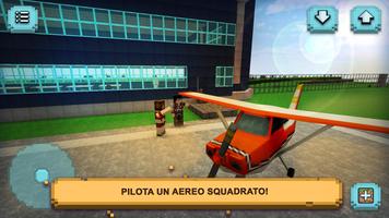 Poster Simulatore di Volo: Square Air