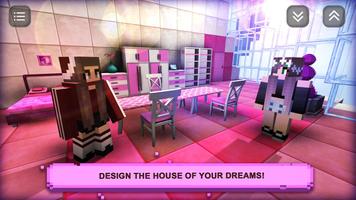 Sim Design Home Craft: Fashion Games for Girls poster