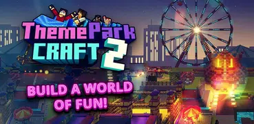 Theme Park Craft 2: Build & Ride Roller Coaster