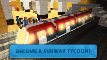 Subway Craft: Build & Ride اسکرین شاٹ 1