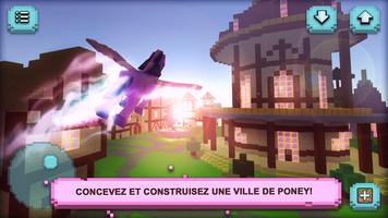 Petit Poney: Ville Design Affiche