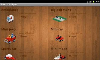 Brick car examples screenshot 3