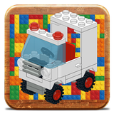Building brick examples icon
