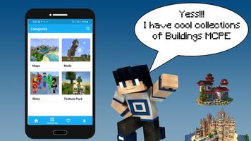 Buildings for Minecraft PE syot layar 2