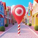 Candy Streets: GPS Mini Games APK