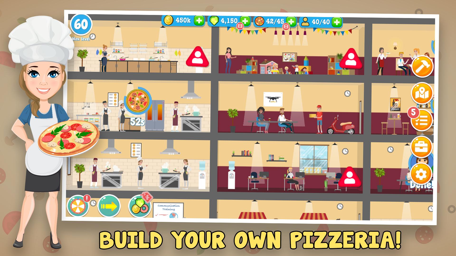 Pizza Inc Pizzeria Restaurant Tycoon Delivery Sim For Android Apk Download - building my own restaurant in roblox fast food tycoon