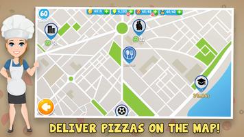 Pizza Inc: Pizzeria restaurant tycoon delivery sim capture d'écran 1