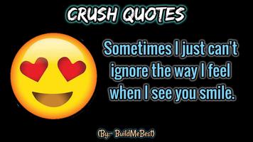 Crush Quotes Affiche
