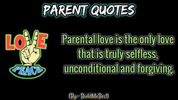Parent Quotes, Thoughts, Mother & Father Status पोस्टर
