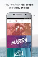 F* Marry Kill - Nouvelle Appli Affiche