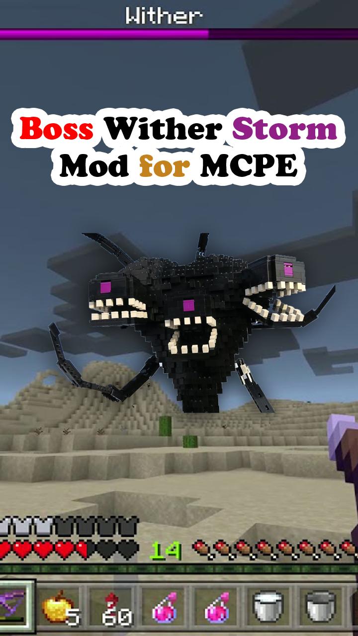 Download Wither Storm Mod for mcpe android on PC