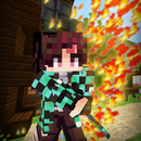APK Mod Demon Slayer Addon MCPE
