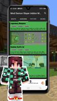 Mod Demon Slayer Addon MCPE capture d'écran 3